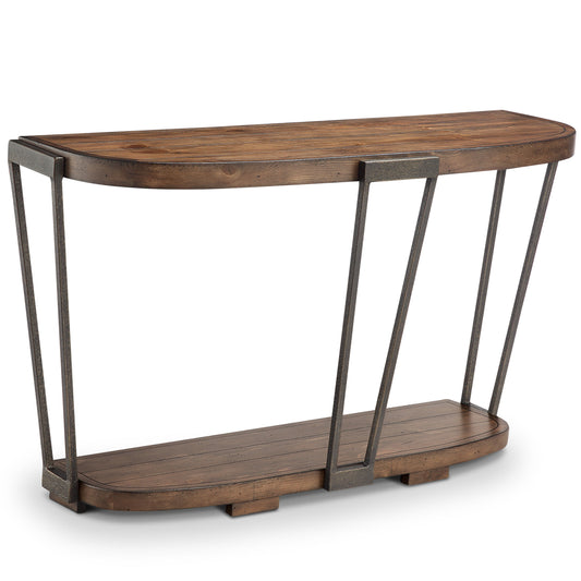 Yukon - Demilune Sofa Table - Bourbon