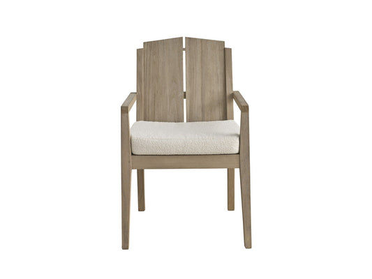 Coastal Living Outdoor - Saratoga Arm Chair, Special Order - Light Brown