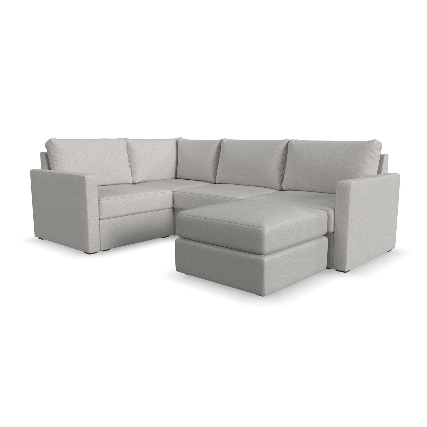 Flex - Sectional with Standard Arm and Ottoman