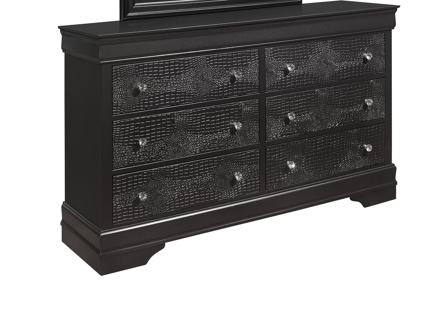 Shaker - Crocodile Metallic Dresser