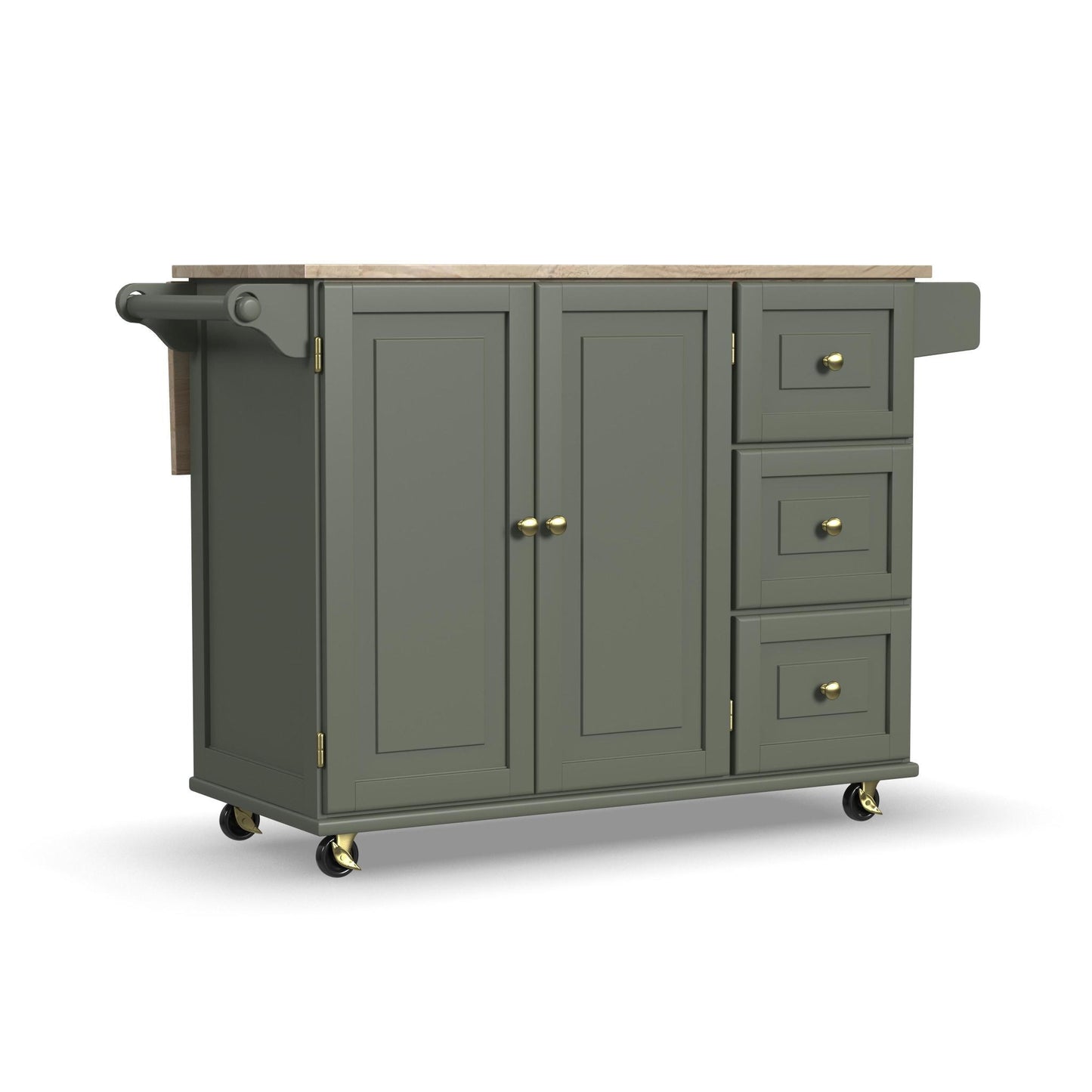 Dolly Madison - Drop Leaf Kitchen Cart