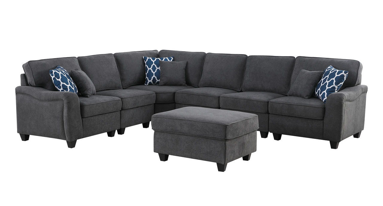 Leo - Woven Modular Sectional Sofa Comfort And Style