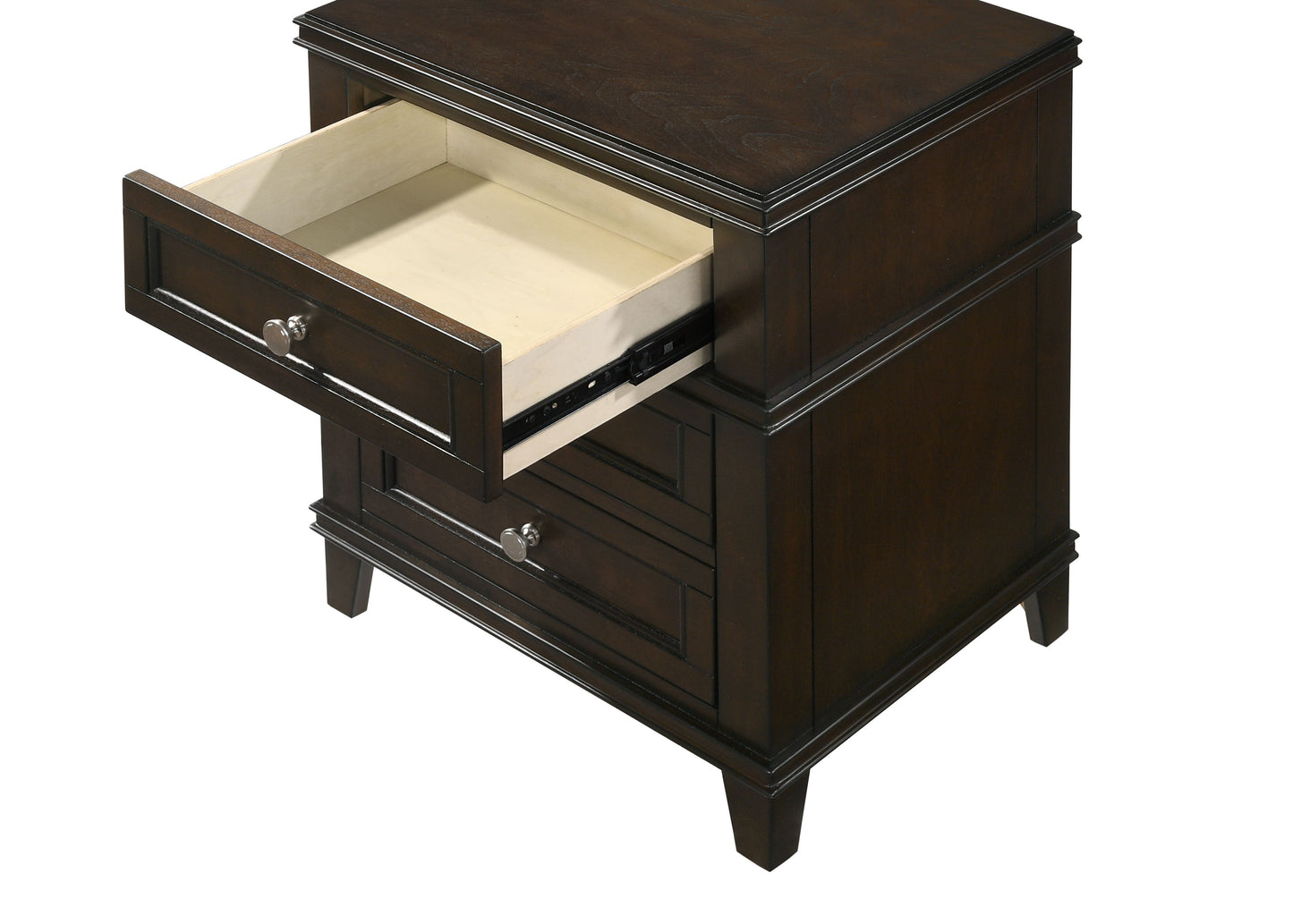 3 Drawer Nightstand With USB