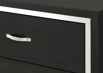 Gennro - Nightstand - Black