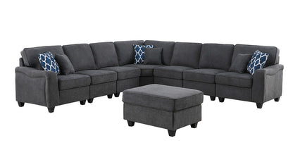 Leo - Woven Modular Sectional Sofa Comfort And Style