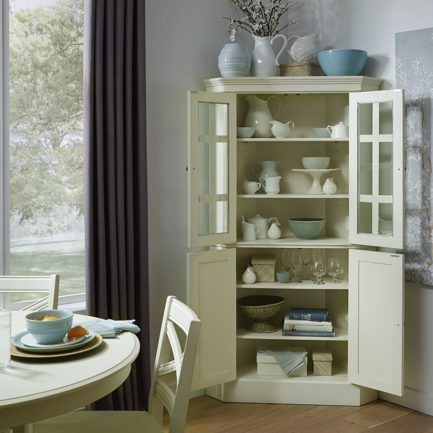 Bay Lodge - Corner China Cabinet