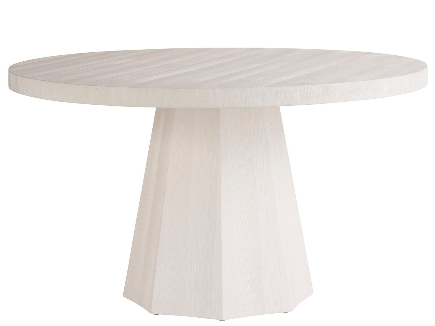 Weekender Coastal Living Home - Mackinaw Round Dining Table - Pearl Silver