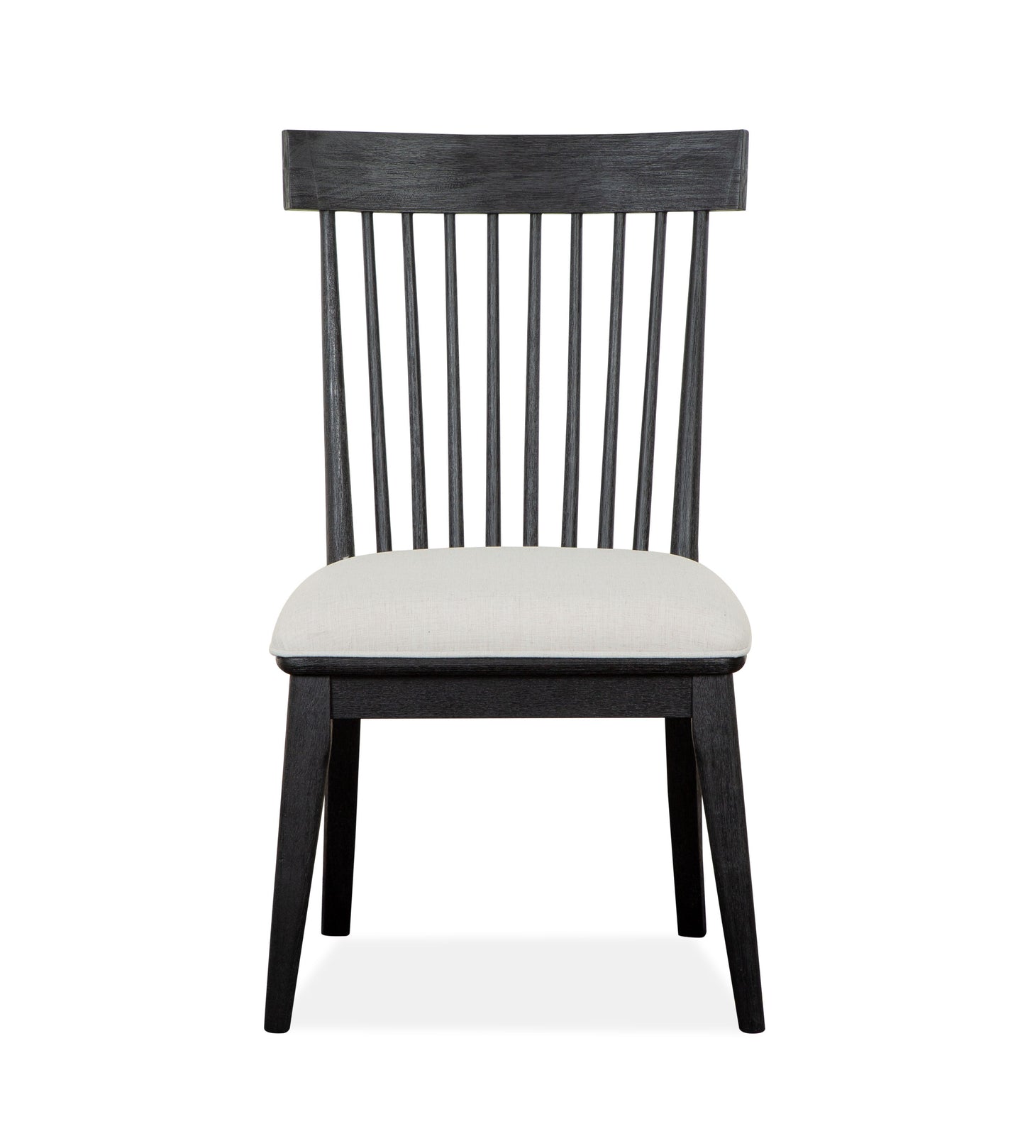 Harper Springs - Dining Side Chair With Upholstered Seat&Windsor Back (Set of 2) - Silo White