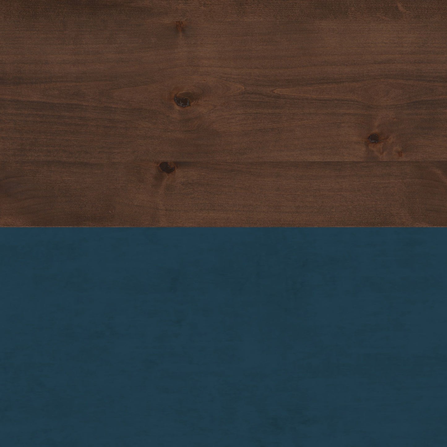 Nantucket - Writing Desk - Blue Denim, Whiskey