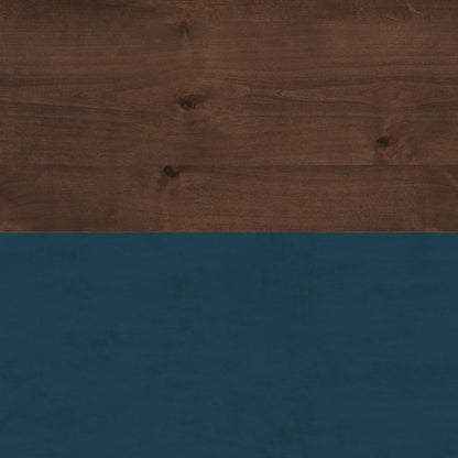 Nantucket - Writing Desk - Blue Denim, Whiskey