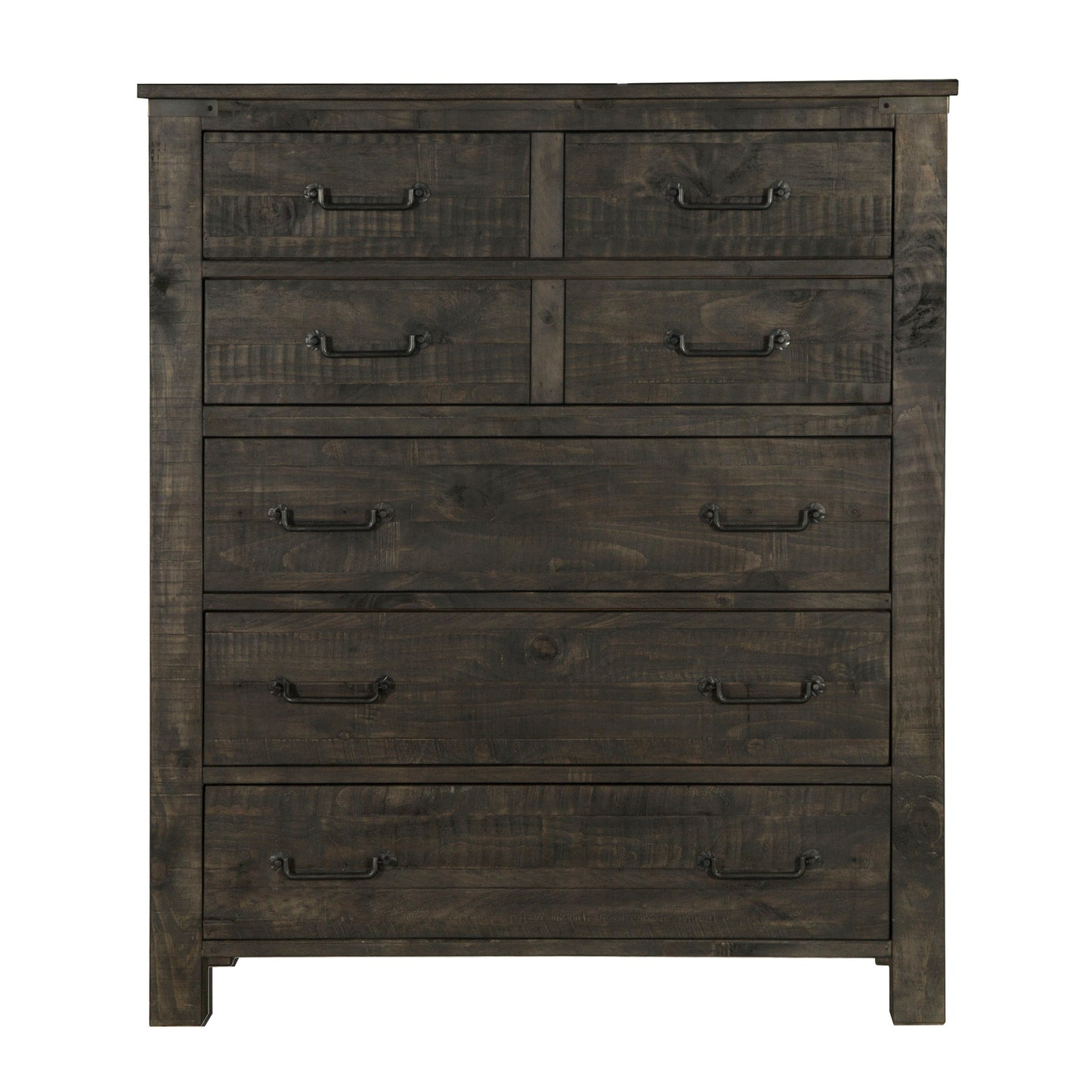 Abington - 5 Drawer Chest - Weathered Charcoal