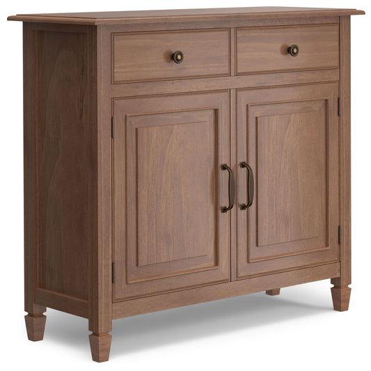 Connaught - Entryway Storage Cabinet - Medium Saddle Brown