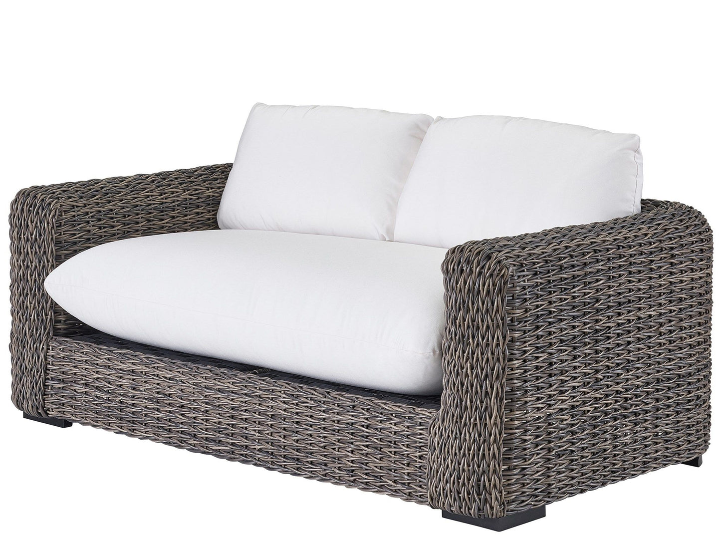 Coastal Living Outdoor - Montauk Loveseat - Special Order - Dark Gray