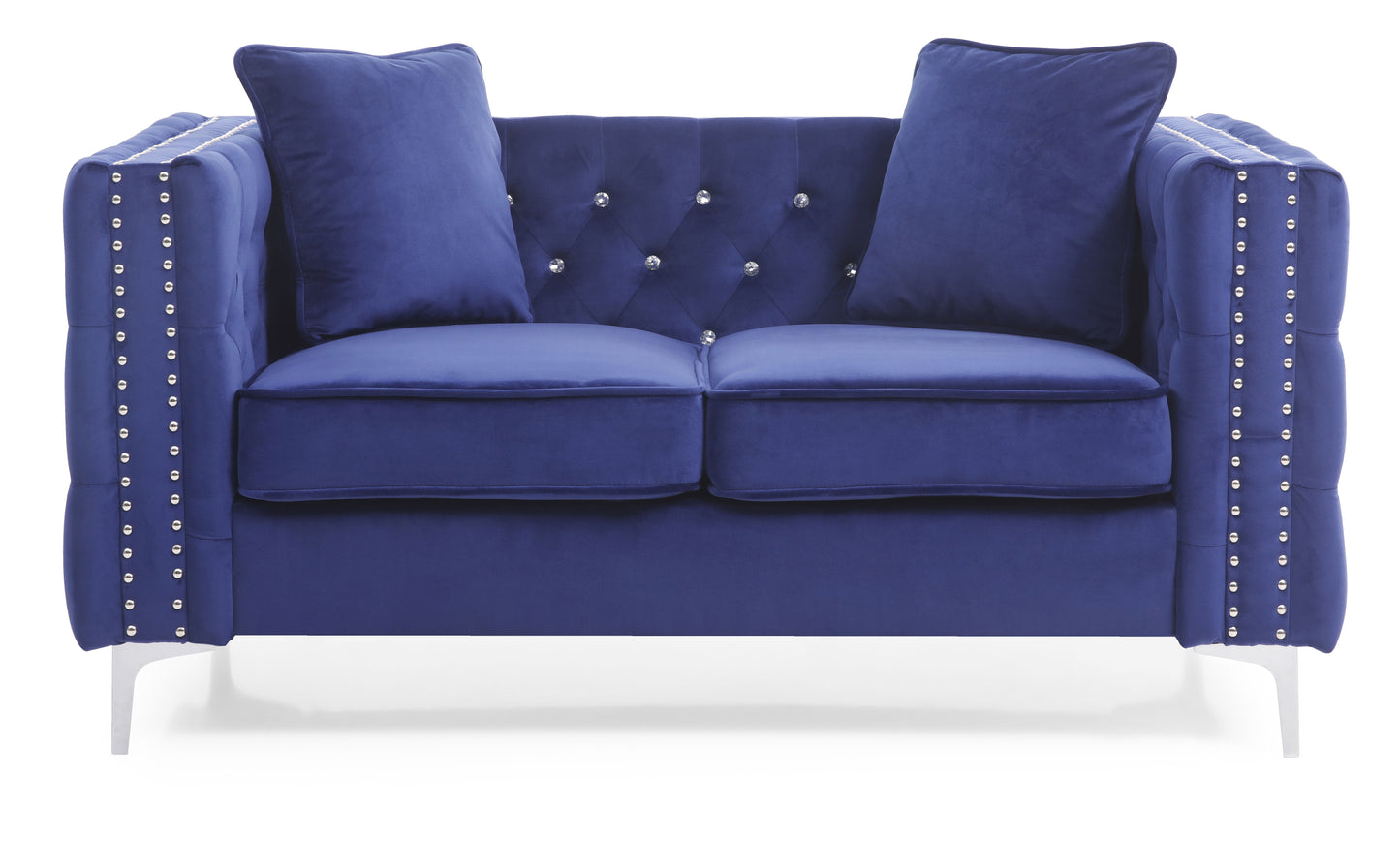 Elegant Track Arm Loveseat