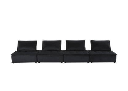 Anna - Soft Velvet Modular Sofa