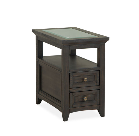 Westley Falls - Chairside End Table - Graphite