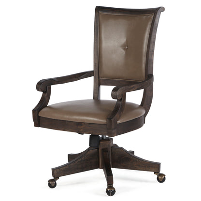 Sutton Place - Swivel Chair - Weathered Charcoal