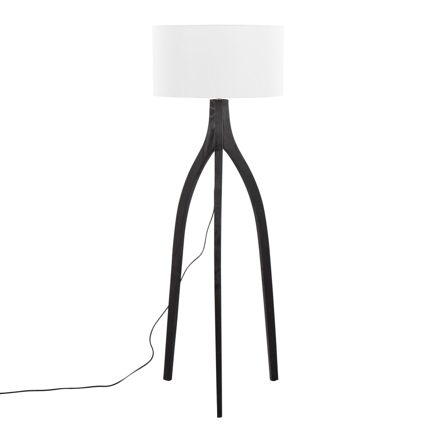 Wishbone - Contemporary Floor Lamp