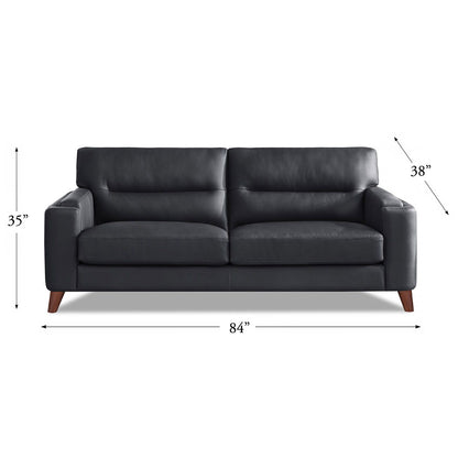 Elm - Leather Sofa