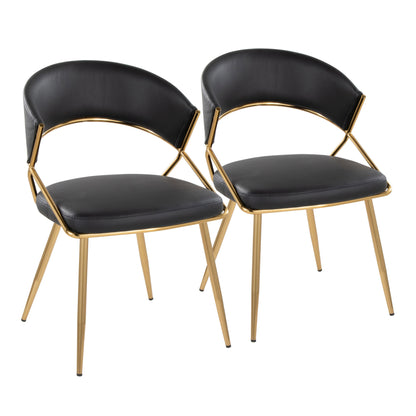 Jie - Glam Dining Chair (Set of 2)