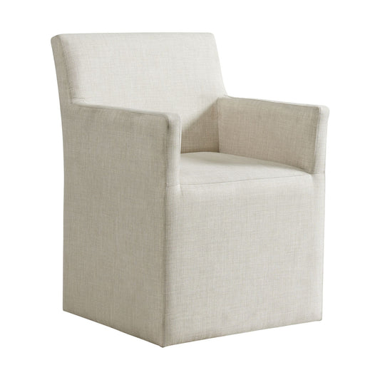 Collins - Dining Arm Chair With Heirloom Taupe Fabric