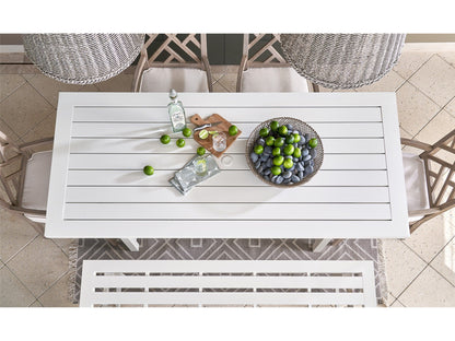 Coastal Living Outdoor - Tybee Dining Bench - White