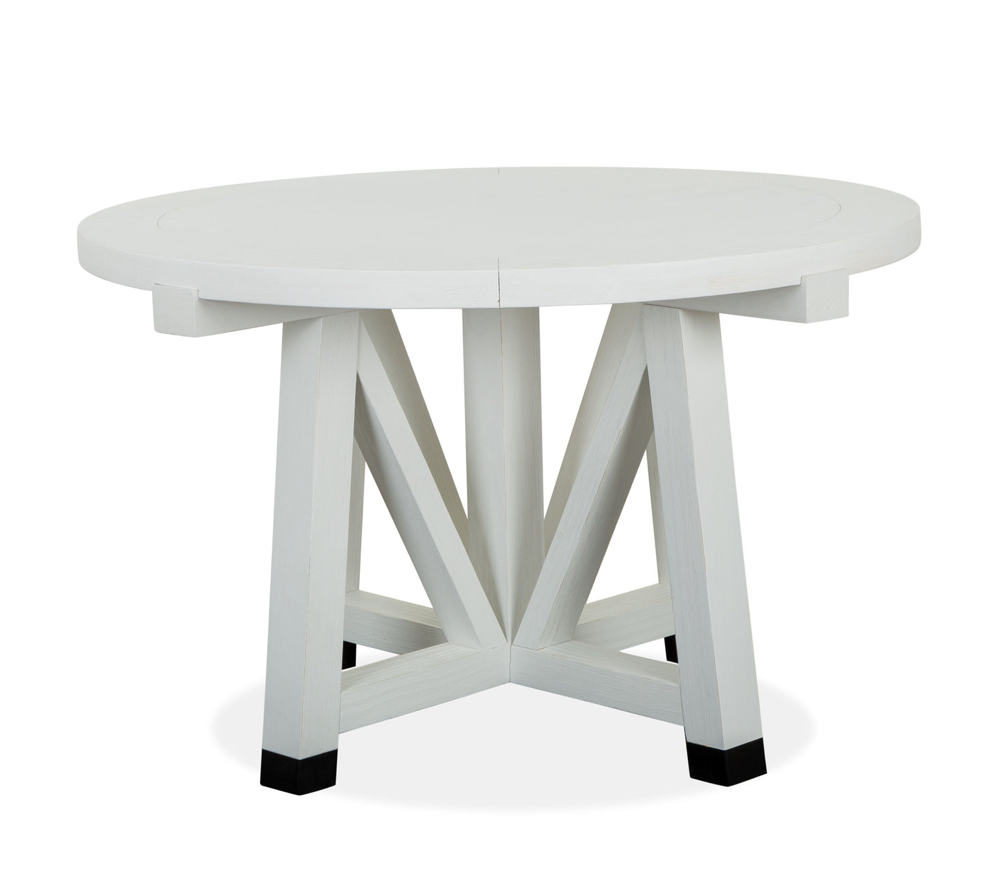 Harper Springs - Round Dining Table - Silo White