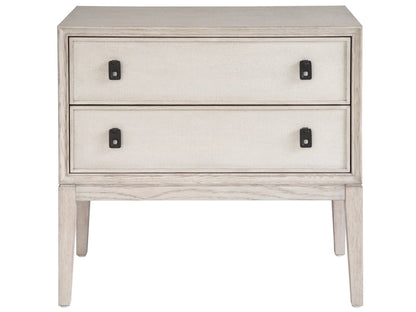 Coalesce - Presley Nightstand - Pearl Silver