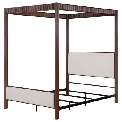 Zimmerleee - Metal Canopy Bed