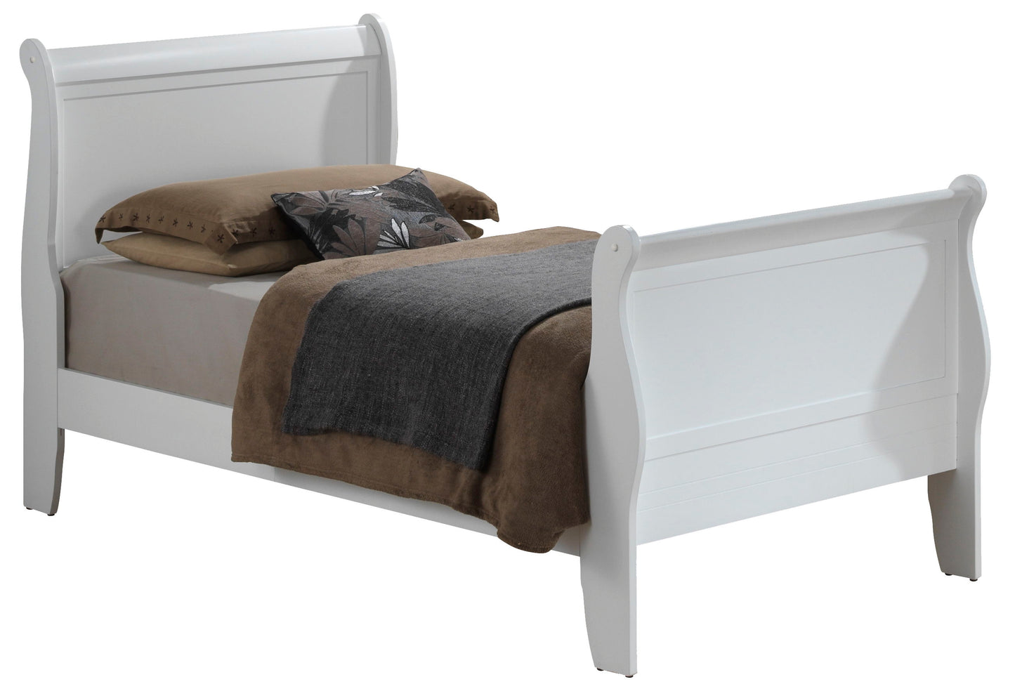 Panel Sleigh Bed