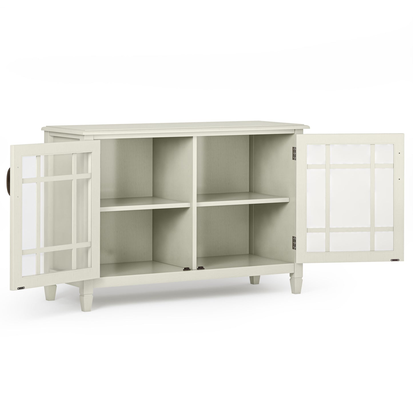 Connaught - Low Storage Cabinet - Antique White