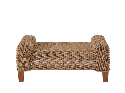 Coastal Living Outdoor - Laconia Ottoman - Light Brown