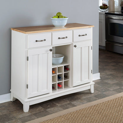 Hampton - Buffet - Natural Wood Top