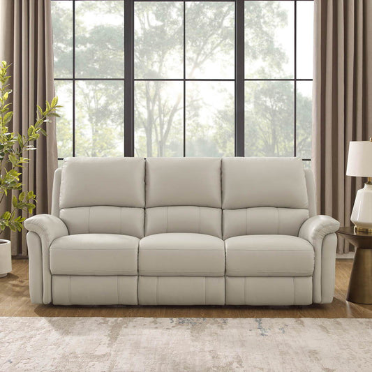 Erindale - Power Headrest Zero Gravity Reclining Sofa - Off White