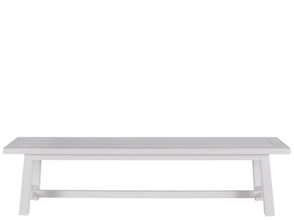 Coastal Living Outdoor - Tybee Dining Bench - White