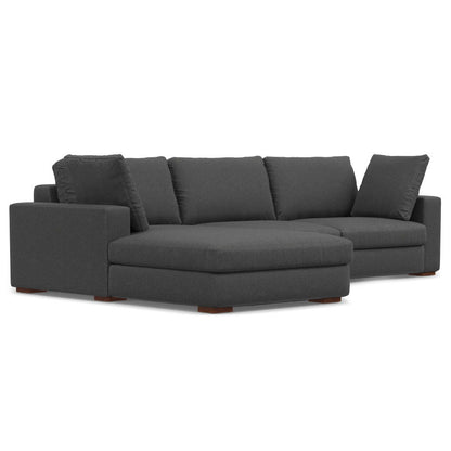 Charlie - Upholstered Deep Seater Sectional Sofa