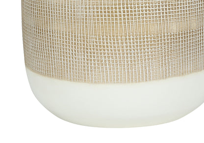 Lighting, Table Lamp, Ceramic, Resin, Contemporary - Cream