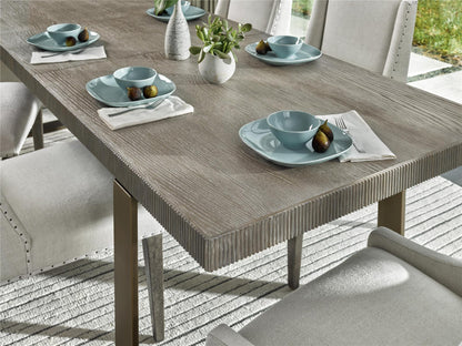 Modern - Robards Rectangular Dining Table - Flint