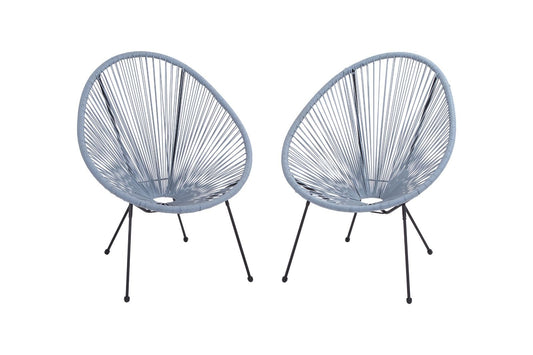 Acapulco - Chair - Blue Gray