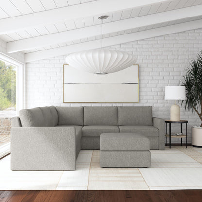 Flex - Sectional with Standard Arm and Ottoman