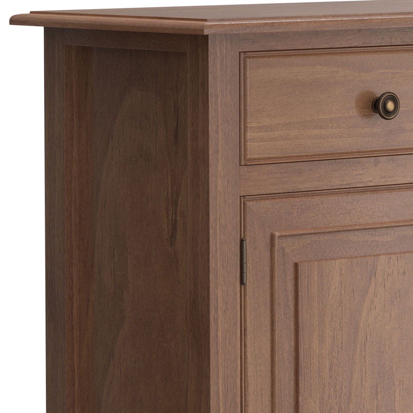 Connaught - Entryway Storage Cabinet - Medium Saddle Brown