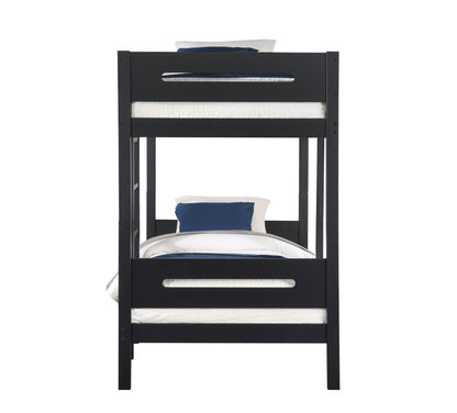 Ekko - Twin Twin Bunk Bed - Black