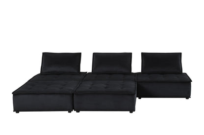 Anna - Stylish Sectional Sofa Ottoman