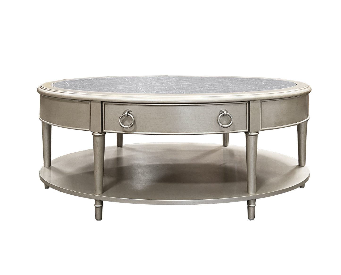 Kasa - Sintered Stone Top Coffee Table - Champagne