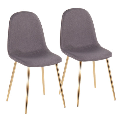 Pebble - Contemporary & Modern Design Chair (Set of 2)