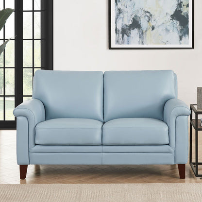 Westcott - Leather Loveseat