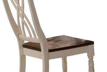 Dylan - Side Chair (Set of 2) - Cream / Oak