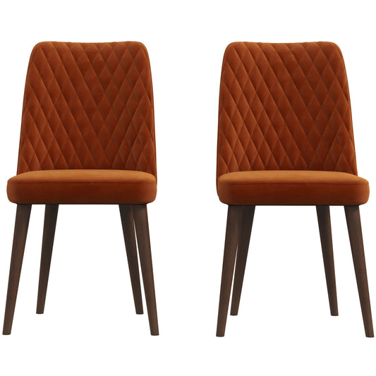 Katie - Mid-Century Modern Dining Chair (Set of 2)