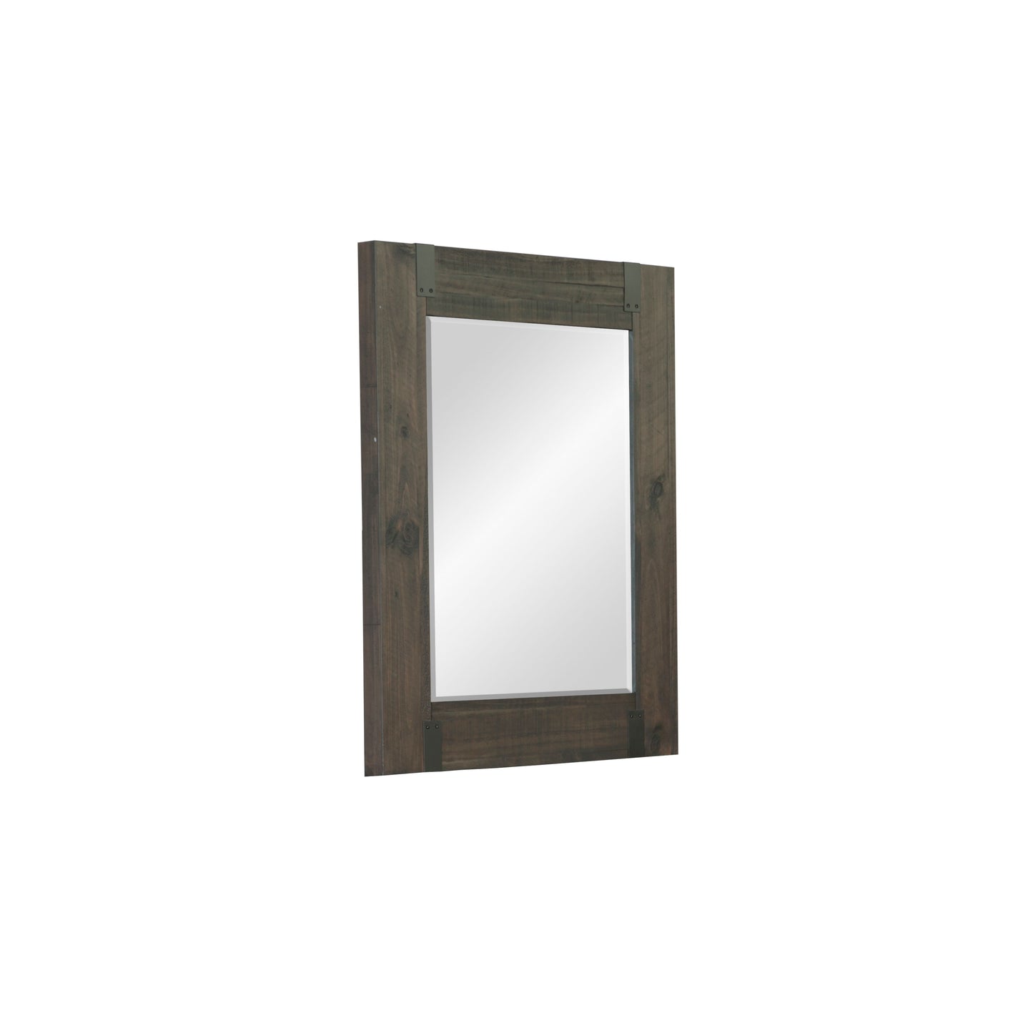 Abington - Portrait Mirror - Weathered Charcoal