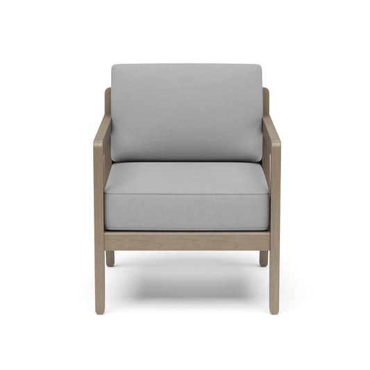 Sustain - Outdoor Lounge Armchair - Gray, Dark - 31"